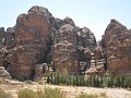  Petra sandstone mountains