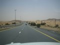  On the road from Jebel Ali to the Hatta mountains