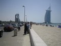  On Jumeira Beach by Dubai, with the Burj al Arab hotel