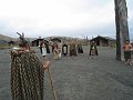  Maori village inhabitants in this theatre play