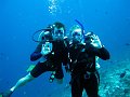  Happy couple! Crystal bay, Nusa Penida