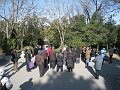  People singing communist songs in the park