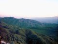  View south east towards Palm Springs and a salt lake