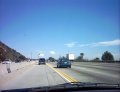  In car pool lane on the 134