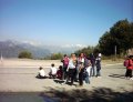 School class on hike, just like us!