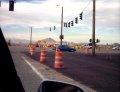  Road construction in the desert