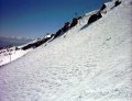  Try to get a feeling for how steep it is, by checking the vertical lift support to the left!