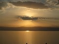  Sunset over Israel as seen from Dead Sea Panorama site