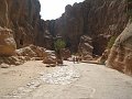  The Siq, Petra. Some 2000 year old paving still there.