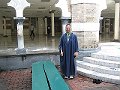  At the old mosque Masjid Jamek you had to borrow clothes for cover...