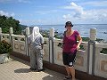  Yan and Linda overlooking Sandakan bay