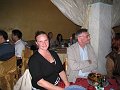  Dar Es Salaam restaurant, Linda and Knut (other guest at Riad Arabesca)