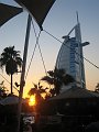  Burj Al Arab from Jumeirah Beach Hotel garden